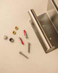 Cosmic Paper Holder With Cover Chrome Architect Sp - thumbnail 4