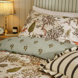 Wylder Fable Printed Reversible Duvet Cover Set - thumbnail 2