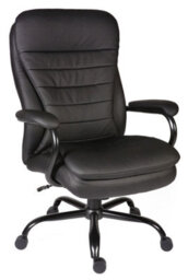 Teknik Goliath Heavy Duty Executive Chair Black With A Max User Weight Of 27 Stone