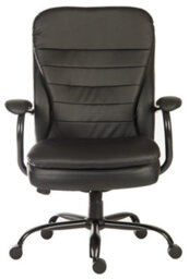 Teknik Goliath Heavy Duty Executive Chair Black With A Max User Weight Of 27 Stone - thumbnail 2