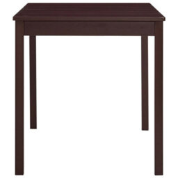 Walplus Dining Table Dark Brown 140X70X73 Cm Pinewood - thumbnail 3