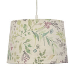 First Choice Lighting Set Of 2 Voyage - Floral Print 28Cm Pendant Or Lamp Shades - thumbnail 2