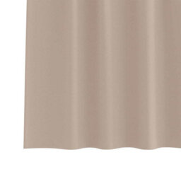 Berkfield Curtains With Curtains 2 Pcs Taupe Polyester - thumbnail 5