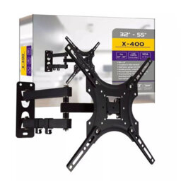 SECURICAM Tv Wall Bracket Mount Swivel Tilt 17 Up To 55 Inch Full Motion For Televisions - thumbnail 1