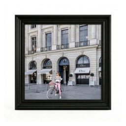 Home Luxe Interiors Dior Joaillerie Black Step Frame Luxury Wall Art 40X40Cm Home Decor - thumbnail 3