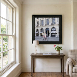 Home Luxe Interiors Dior Joaillerie Black Step Frame Luxury Wall Art 40X40Cm Home Decor - thumbnail 4