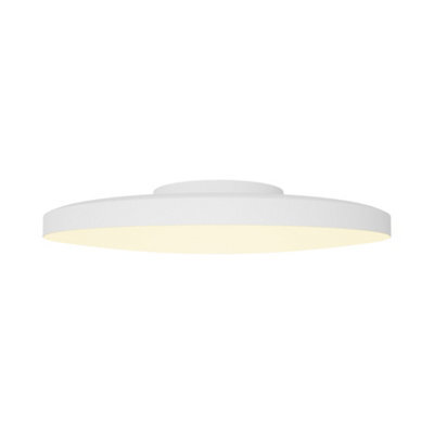 Nordlux Serenova Indoor Ceiling Light White Plastic Intergrated Led 30,000Hrs - Mains Powered, Ip65 - image 1