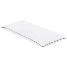 Wyld And Coco Japara Cotton Bed Pillow 40 X 80 Cm White Rectangular - Hypoallergenic Microfibre Fill For Allergy Sufferers - thumbnail 5