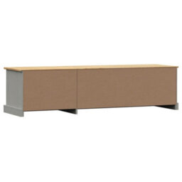 Vidaxl Tv Cabinet Vigo Grey 156X40X40 Cm Solid Wood Pine - thumbnail 7