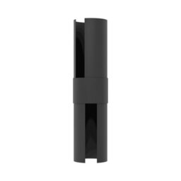 Eglo Montelauro Outdoor Led Wall Light, Tri Colour Cct, Ip65 Weatherproof, Black Structured Aluminium - thumbnail 2