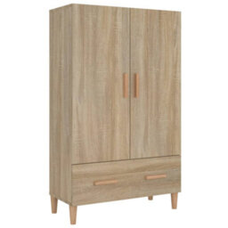 Berkfield Highboard Sonoma Oak 70X31X115 Cm Engineered Wood - thumbnail 2
