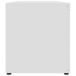 Berkfield Tv Cabinet White 120X34X37 Cm Engineered Wood - thumbnail 8