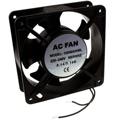 Kenable Cooling Fan Ac 220V-240V 120mm X 120mm X 38mm Ball Bearing For Floor Cabinet