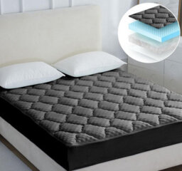 Casabella Mattress Topper - 4 Layer Gel Memory Foam Mattress Topper - thumbnail 3