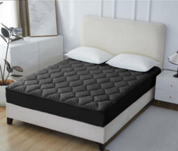 Casabella Mattress Topper - 4 Layer Gel Memory Foam Mattress Topper - thumbnail 1