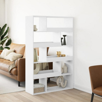 Berkfield Room Divider White 100X33X156.5 Cm Engineered Wood - image 1