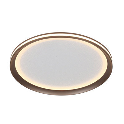 Luminosa Lighting Luminosa Artizo 42Cm Led Semi Flush Ceiling Light Coffee 3000/4000/6000K