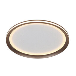 Luminosa Lighting Luminosa Artizo 42Cm Led Semi Flush Ceiling Light Coffee 3000/4000/6000K