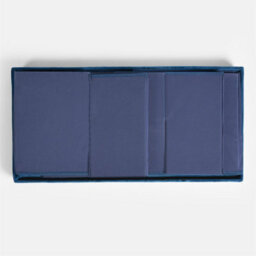 OHS Storage Cube Unit 6 Draw Ottoman Space Saving Velvet Chest Shoe Organiser, Teal - thumbnail 3