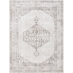 Livabliss Our Pnw Home Olympic-Vintage Beige Brown Traditional Boho Living Dining Bedroom Rug 200 X 275 Cm Easy Care, Non Shedding - thumbnail 1
