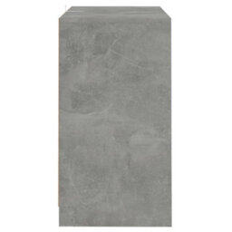 Berkfield Sideboard Concrete Grey 70X41X75 Cm Engineered Wood - thumbnail 4