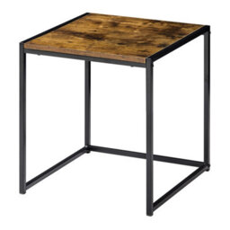 Lassic Vida Designs Brooklyn Dark Wood Nest Of Tables Set Of 2 Industrial Design Coffee Side End Table - thumbnail 9