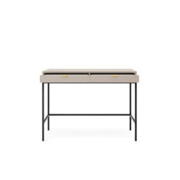 Arte Nova Desk In Cashmere - Premium Laminated Board - Abs Edging - W104Cm X H78Cm X D50Cm - thumbnail 3