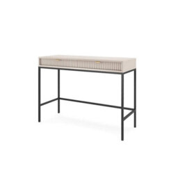 Arte Nova Desk In Cashmere - Premium Laminated Board - Abs Edging - W104Cm X H78Cm X D50Cm