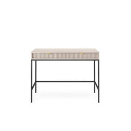 Arte Nova Desk In Cashmere - Premium Laminated Board - Abs Edging - W104Cm X H78Cm X D50Cm - thumbnail 2