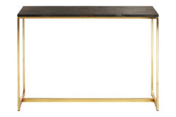 Orsina Relic Dark Petrified Wood Console Table - thumbnail 6