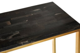Orsina Relic Dark Petrified Wood Console Table - thumbnail 5