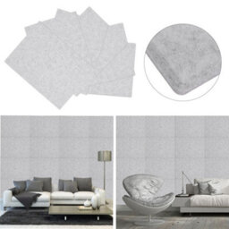 Living And Home 12 Pack Grey Soundproof Wall Panels Wall Decoration Sound Absorbing Panel High Density Sound - thumbnail 3