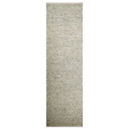 Melrose Hand Woven Grey Sahara Wool Indoor Area Runner Rug 060/230Cm - thumbnail 2