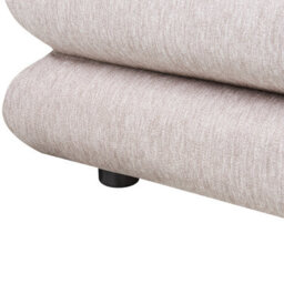 Beliani Bed Faux Linen Lavardens 180 X 200 Cm (Eu Super King) Taupe - thumbnail 6