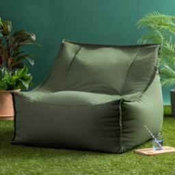 icon Alto Bean Bag Armchair, Olefin Khaki - thumbnail 1