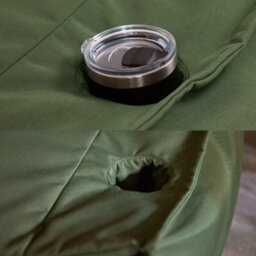 icon Alto Bean Bag Armchair, Olefin Khaki - thumbnail 8