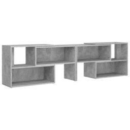Berkfield Durable Tv Cabinet Concrete Grey 149X30X52 Cm Engineered Wood - thumbnail 1