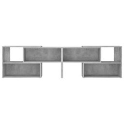 Berkfield Durable Tv Cabinet Concrete Grey 149X30X52 Cm Engineered Wood - thumbnail 5