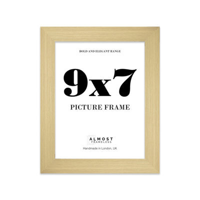 "5X5"" White Picture Frame - 5X5"" Square Frame With 1X1"" Mount For 5X5""/1X1"" Pictures Art Deco Style Thin Edge, 1 Pack" - image 1