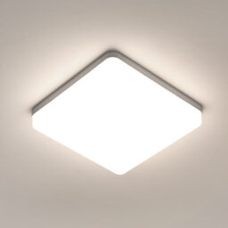 Pheashine Sleek 36W Square Led Ceiling Light 23X23Cm Recessed Panel 4500K Neutral Light For Bedrooms Kitchens And Hallways - thumbnail 1