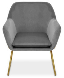 Orsina Durable And Versatile Grey Velvet Armchair, Easy Care Velvet Chairs, Indoor Dining With Velvet Dining Chair - thumbnail 9