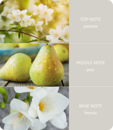 Heart and Home Heart & Home White Jasmine & Freesia  Twin Wick Ellipse Soy Candle - 40 Hours Burn - thumbnail 4