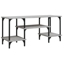 Berkfield Tv Cabinet Grey Sonoma 102X35X45.5 Cm Engineered Wood - thumbnail 2