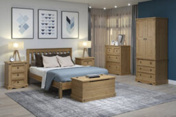 "Core Products Premium Corona Cabin Bed 3'0"" Single Bed - Antique Waxed Pine" - thumbnail 6