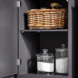 Sobuy Bzr17-Dg, Bathroom Storage Cabinet With 3 Shelves 1 Drawer 1 Cabinet, Grey,w40Xd35Xh161.5 - thumbnail 5
