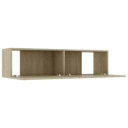 Berkfield Tv Cabinet Sonoma Oak 120X30X30 Cm Engineered Wood - thumbnail 5