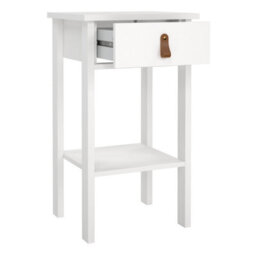 Furniture To Go Barcelona Bedside Table With 1 Drawer In White - thumbnail 7