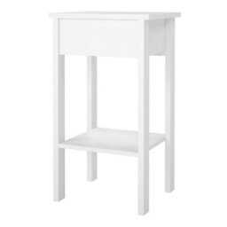 Furniture To Go Barcelona Bedside Table With 1 Drawer In White - thumbnail 6