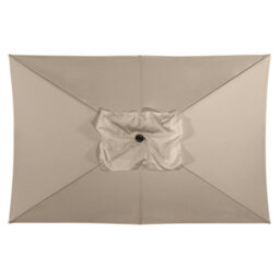 Triton 3M X 2M Aluminium Parasol In Khaki - thumbnail 3