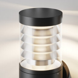Luminosa Lighting Luminosa Spir Outdoor Modern Wall Lamp Graphite 3000K 350Lm Ip54 - thumbnail 2